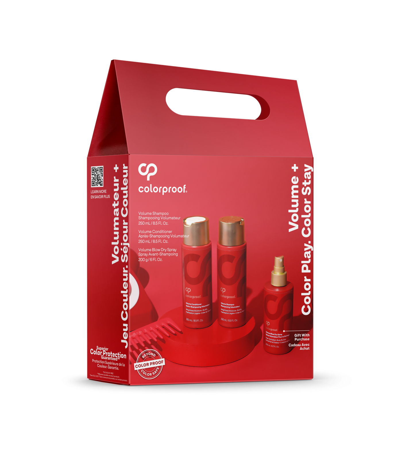 COLORPROOF GIFT BOXES | INCLUDES FREE PRODUCT | MOISTURE SMOOTH VOLUME