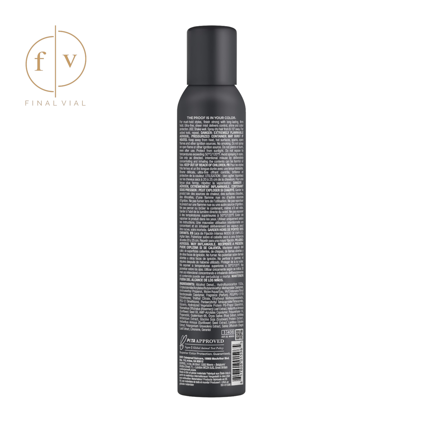 Colorproof Epic Hold Hairspray