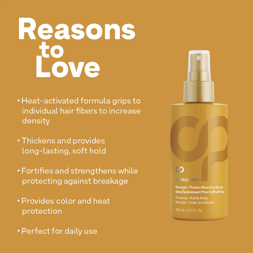 Colorproof Biorepair® Thicken Blow Dry Spray