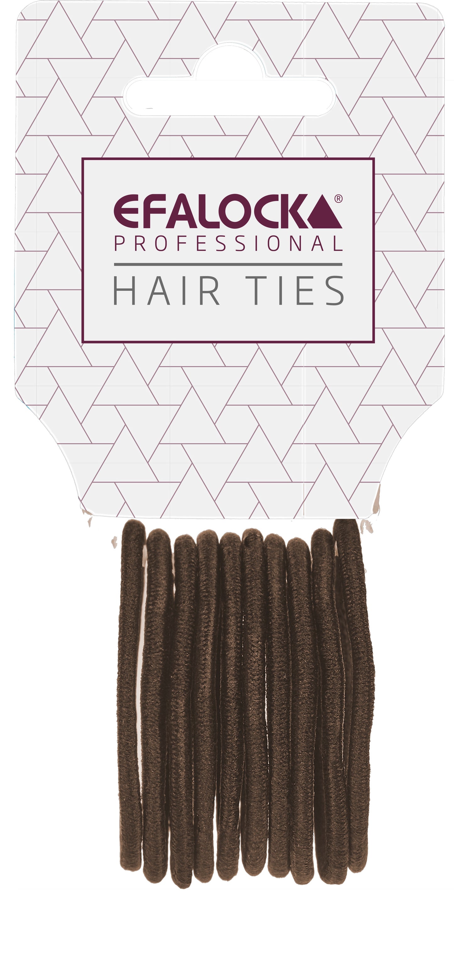 Efalock Hair Ties Brown