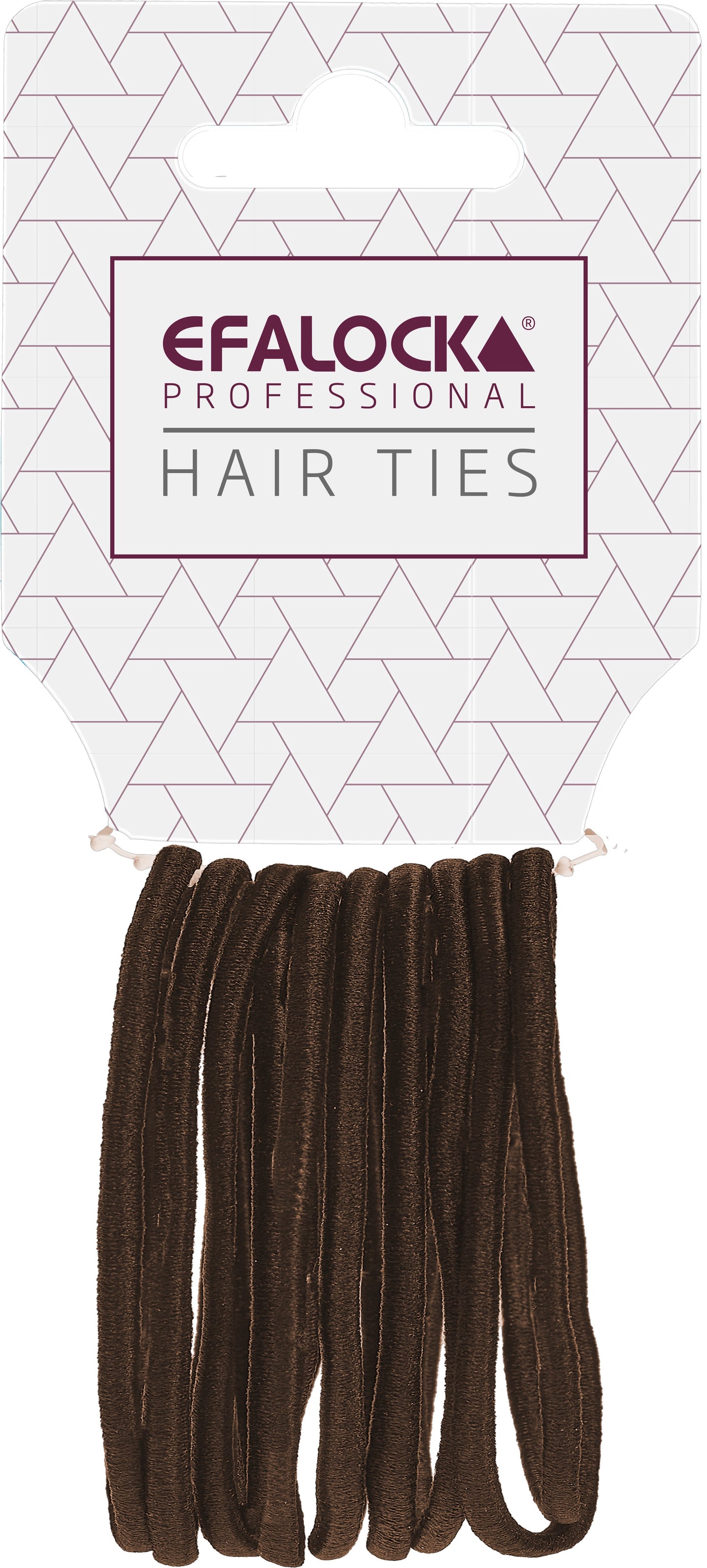 Efalock Hair Ties Brown