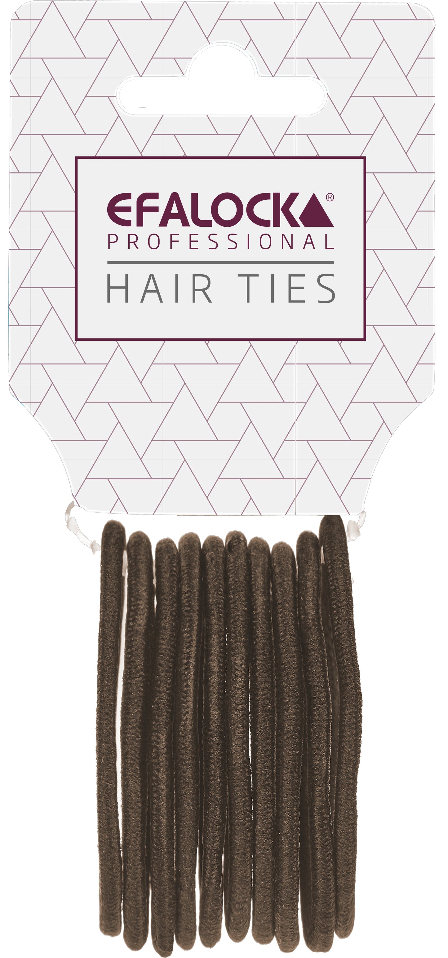 Efalock Hair Ties Brown