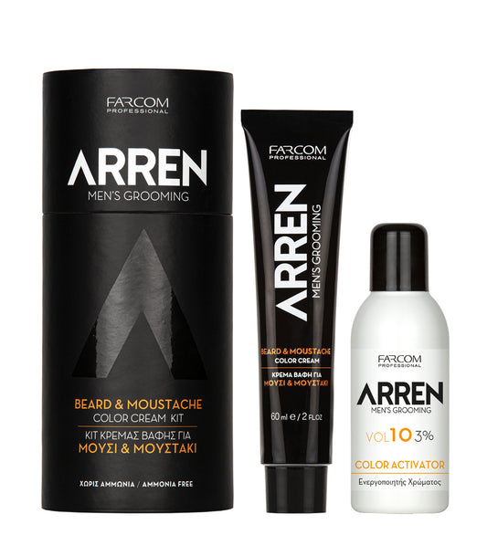 ARREN BEARD & MOUSTACHE COLOR