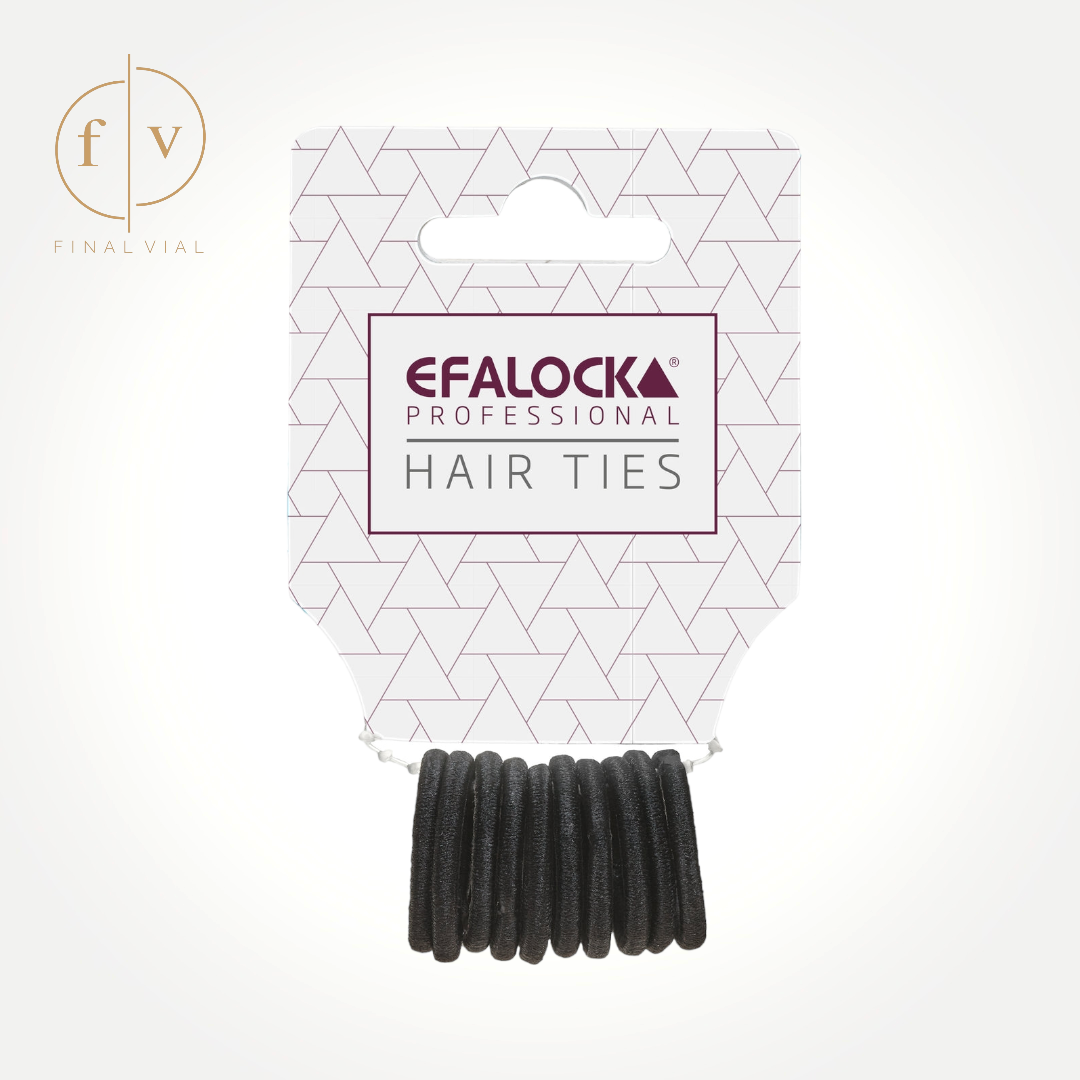 Efalock Hair Ties Black