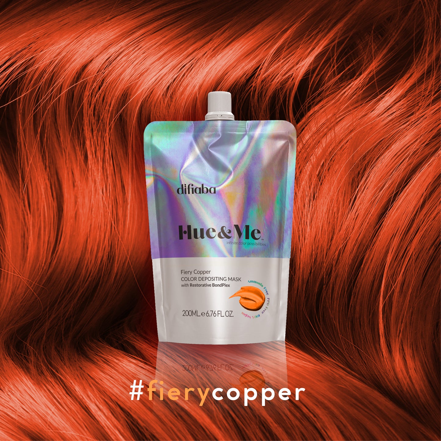 Difiaba Hue&Me Fiery Copper