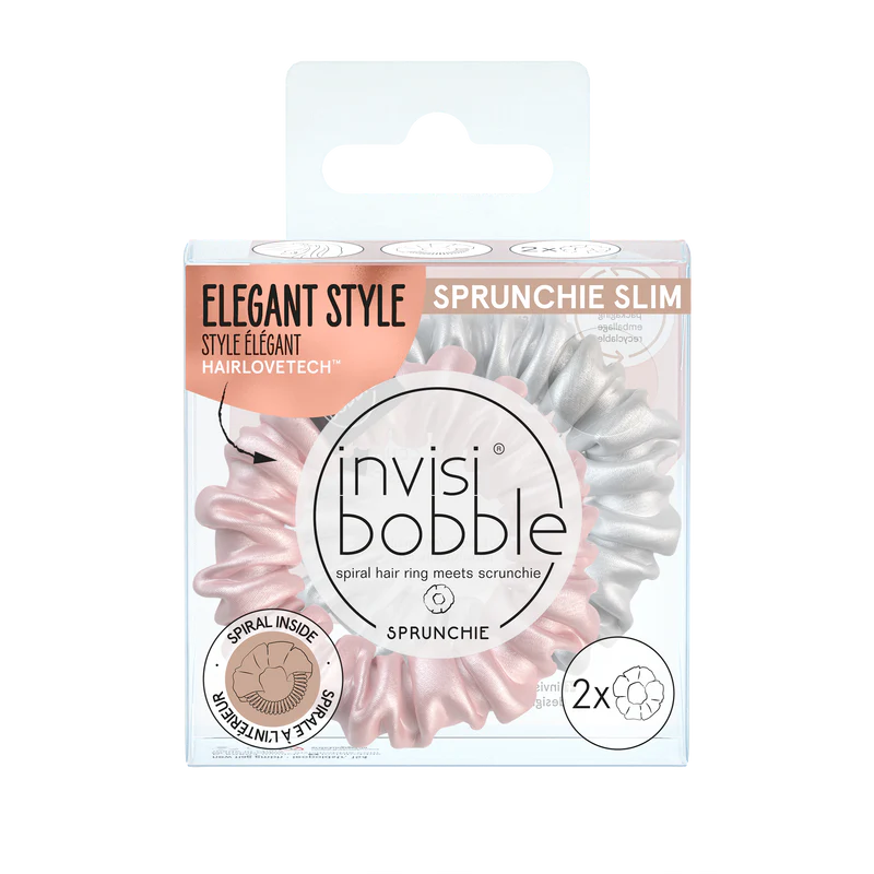 Invisibobble Sprunchie Slim - Bella Chrome