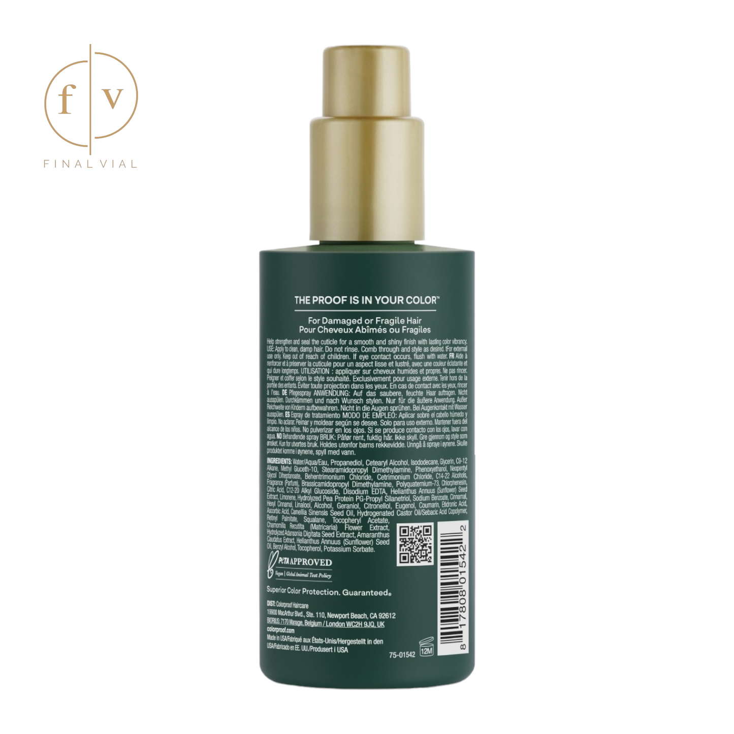 Colorproof Baobab Recovery Treatment Spray