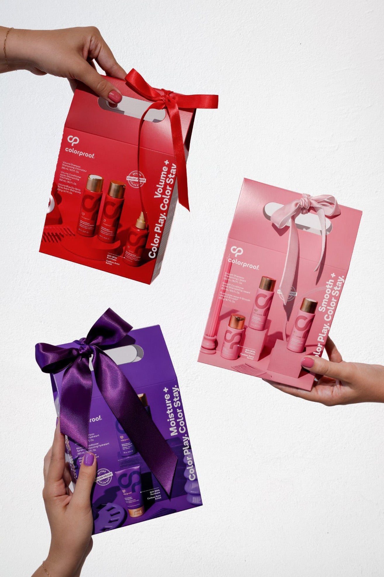 COLORPROOF GIFT BOXES | INCLUDES FREE PRODUCT | MOISTURE SMOOTH VOLUME