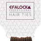 Efalock Hair Ties Brown