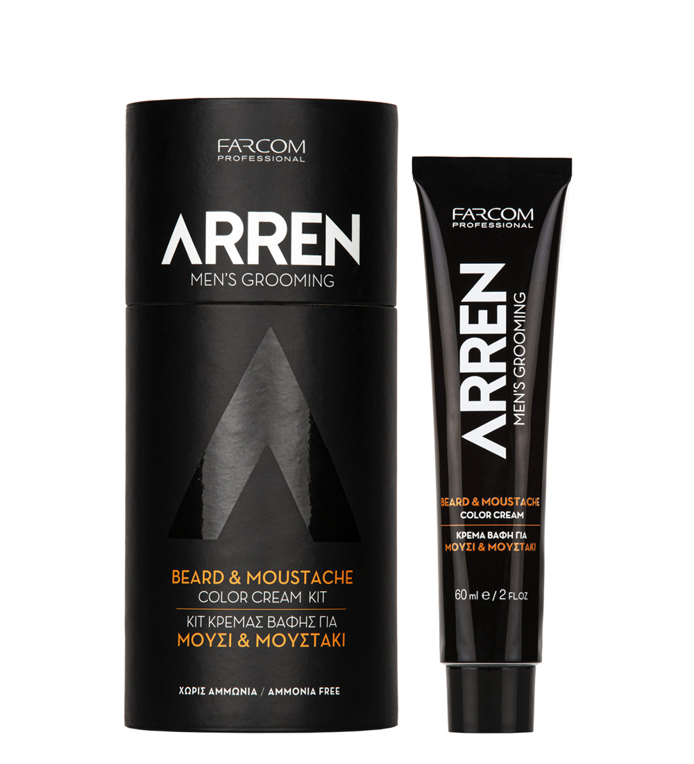 ARREN BEARD & MOUSTACHE COLOR