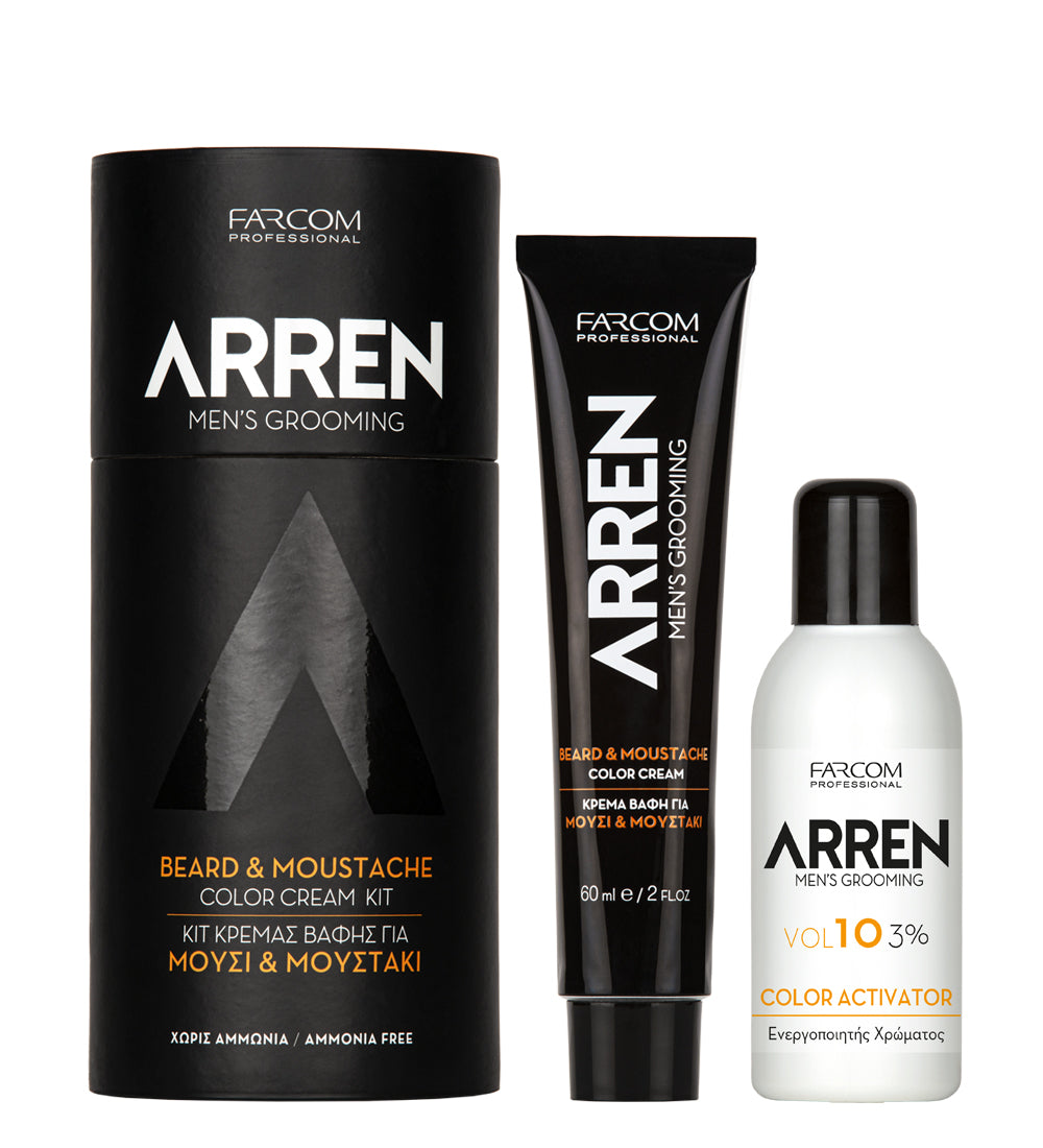 ARREN BEARD & MOUSTACHE COLOR