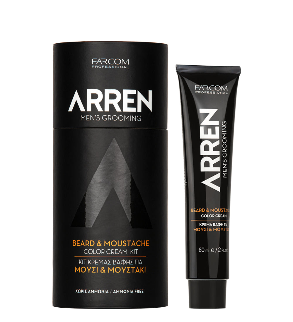 ARREN BEARD & MOUSTACHE COLOR