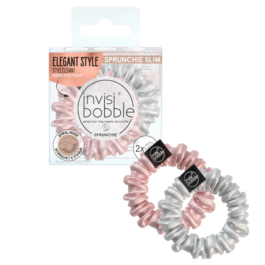 Invisibobble Sprunchie Slim - Bella Chrome